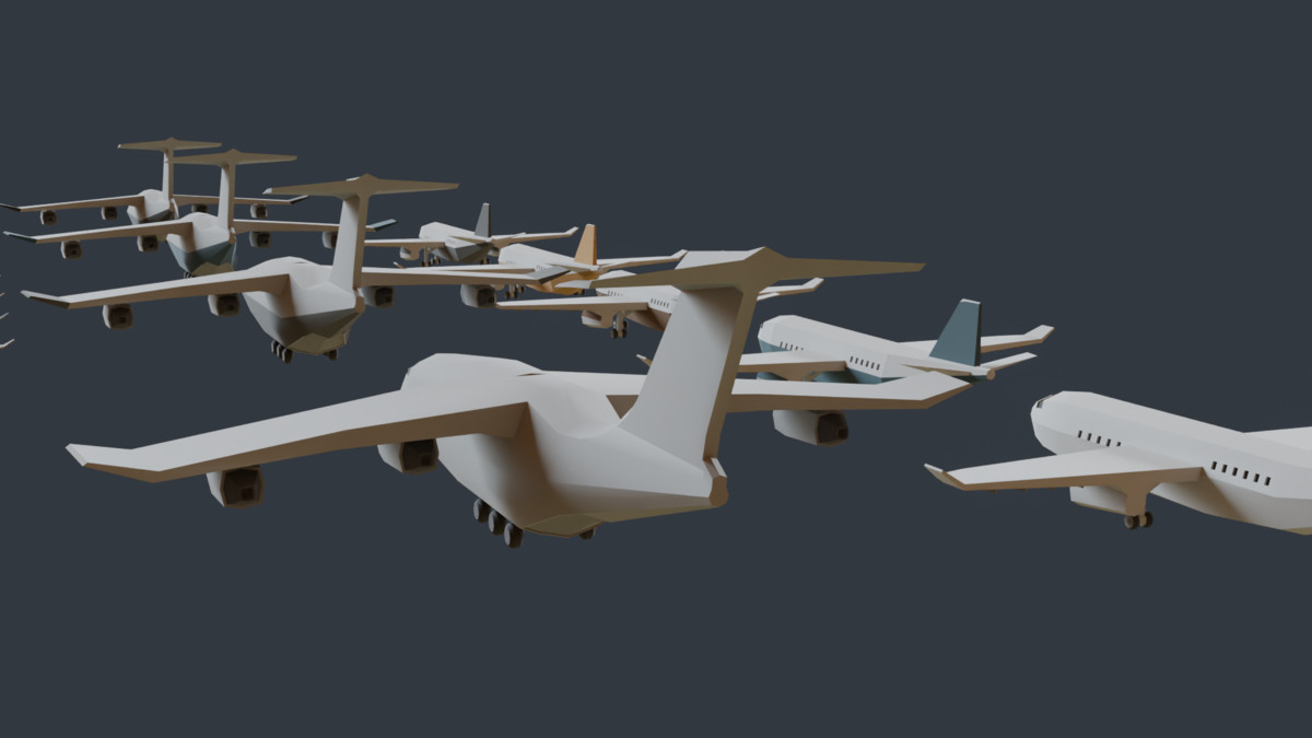 EmbersStorm - Free Air Vehicles Planes, Helicopters & Fighter Jets Pack