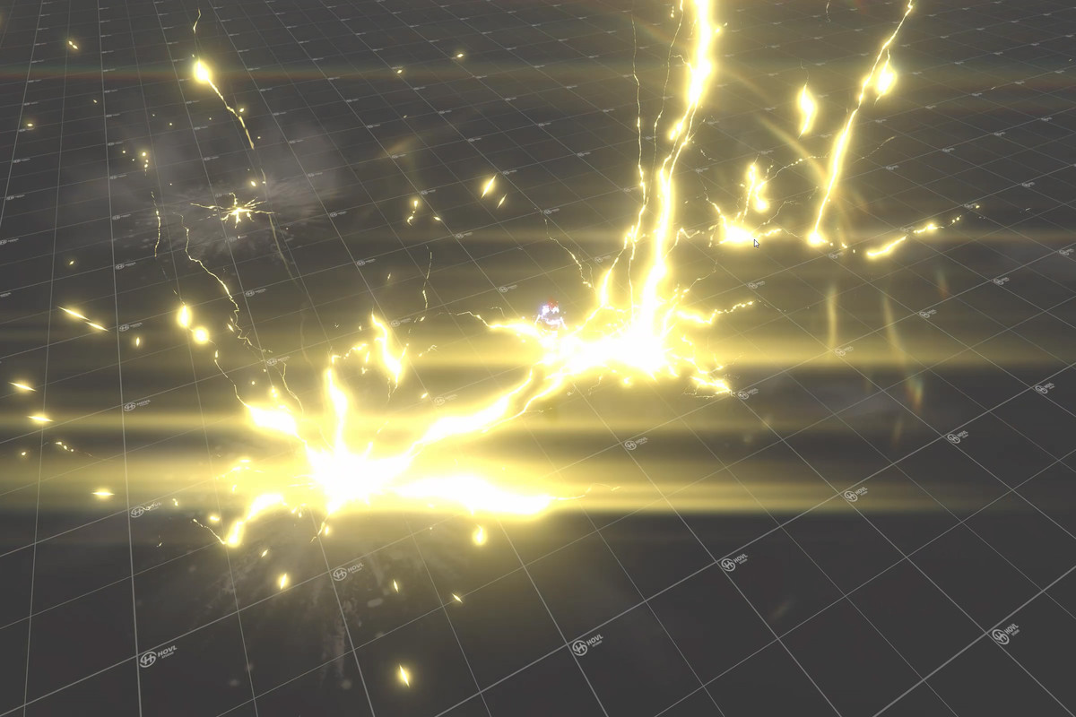 Realistic Lightning VFX - AoE, projectiles, strikes and more