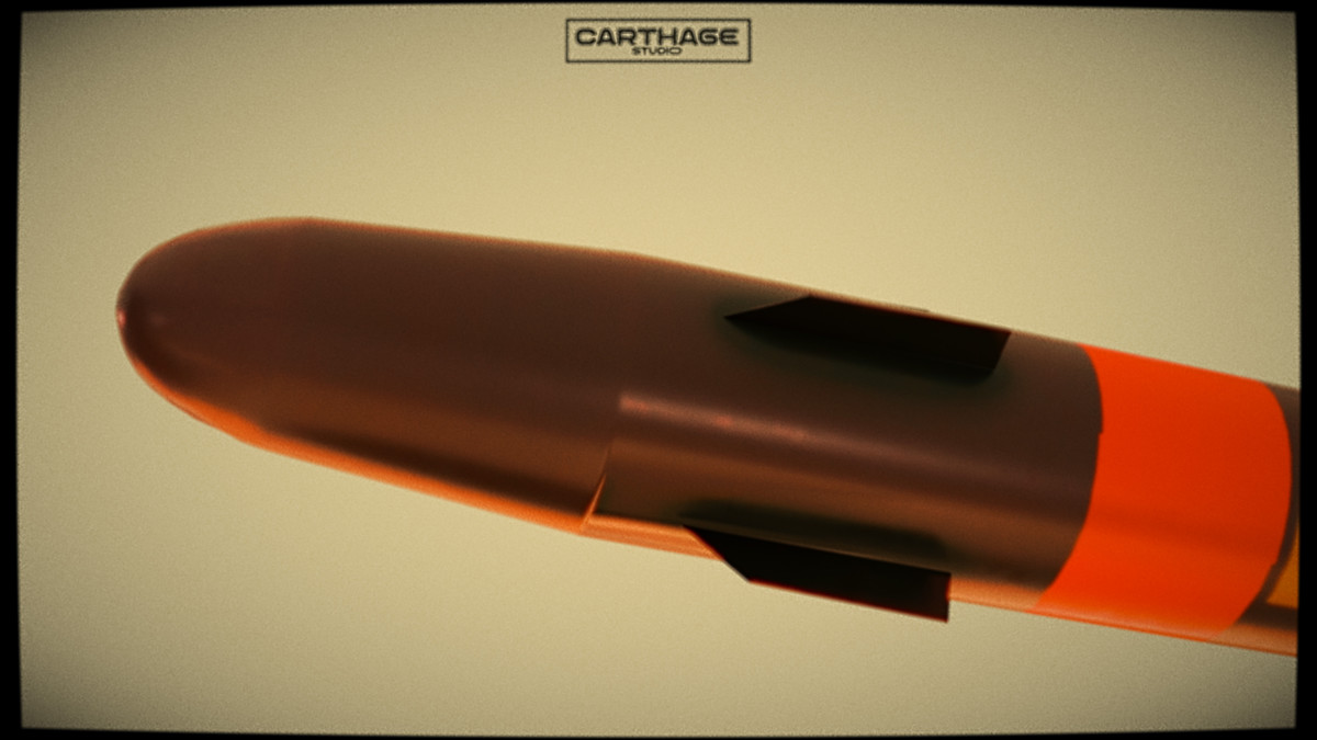 Modular lowpoly Missile & Launcher Pack