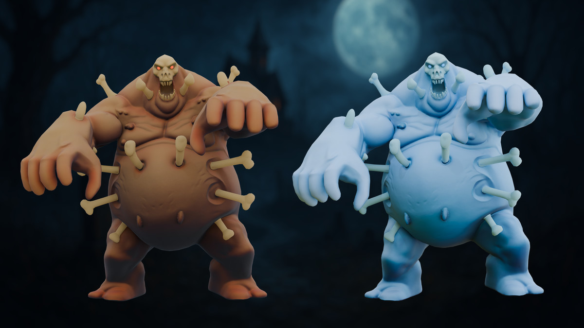 Stylized Fantasy Enemy NPC Bundle 01 by AKE