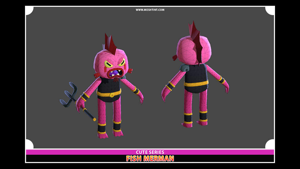 Monsters Ultimate Pack 10 Cute Pro Series