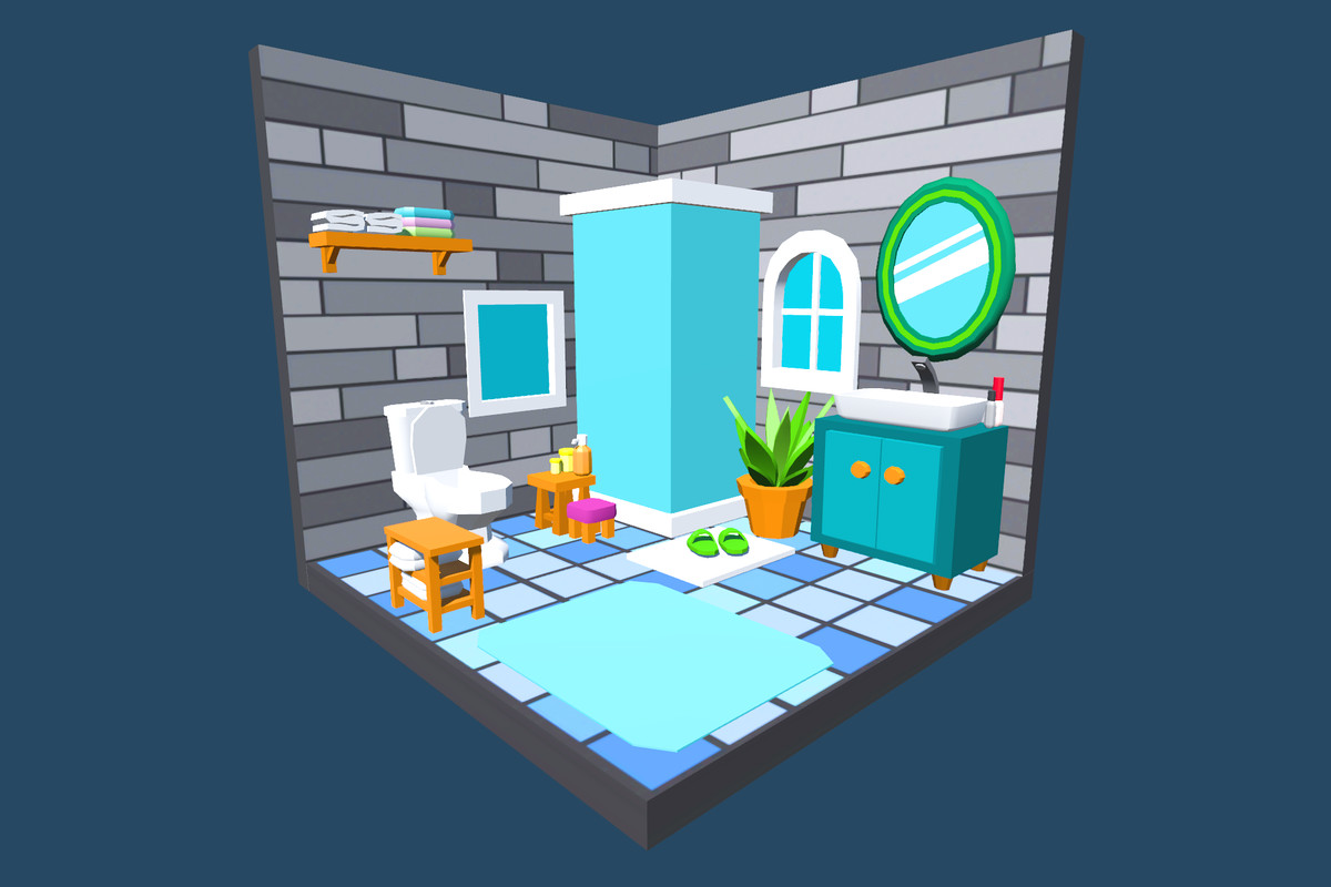 Cute Low Poly Furniture Pack - Colorful Interior Props