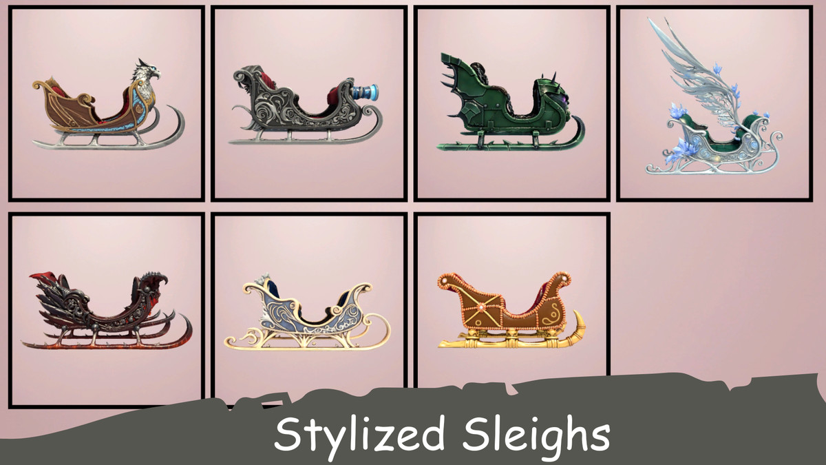Stylized Sleigh