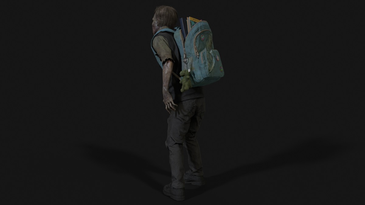 Gradeschooler Boy — American School Zombie Collection