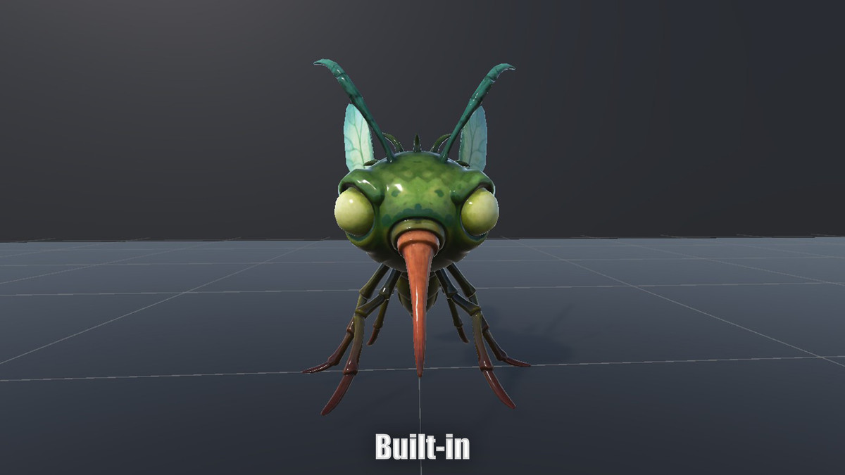 Mosquito - Game ready character.