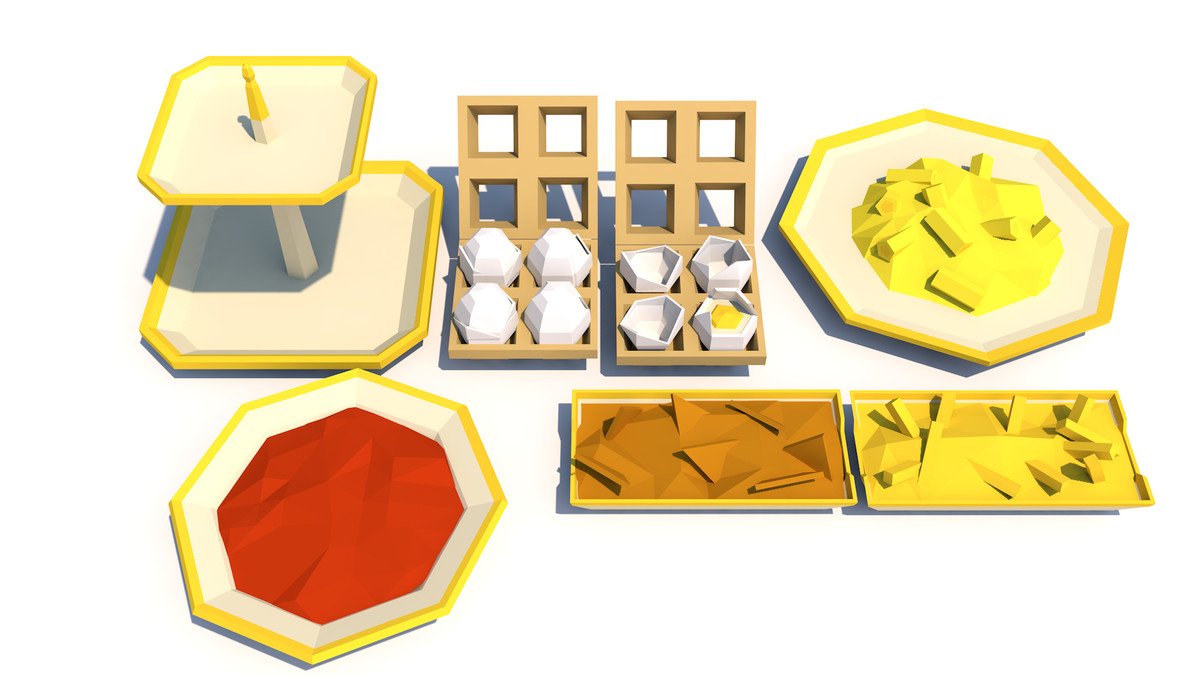 Low Poly Food