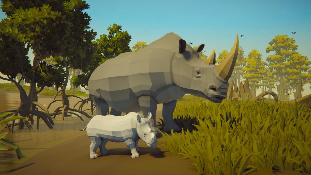 Poly Art: Rhino