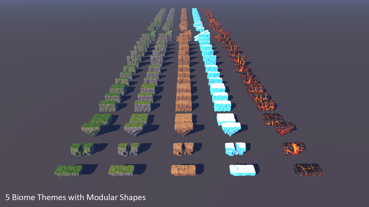 Stylized Nature - Modular Cliffs Pack