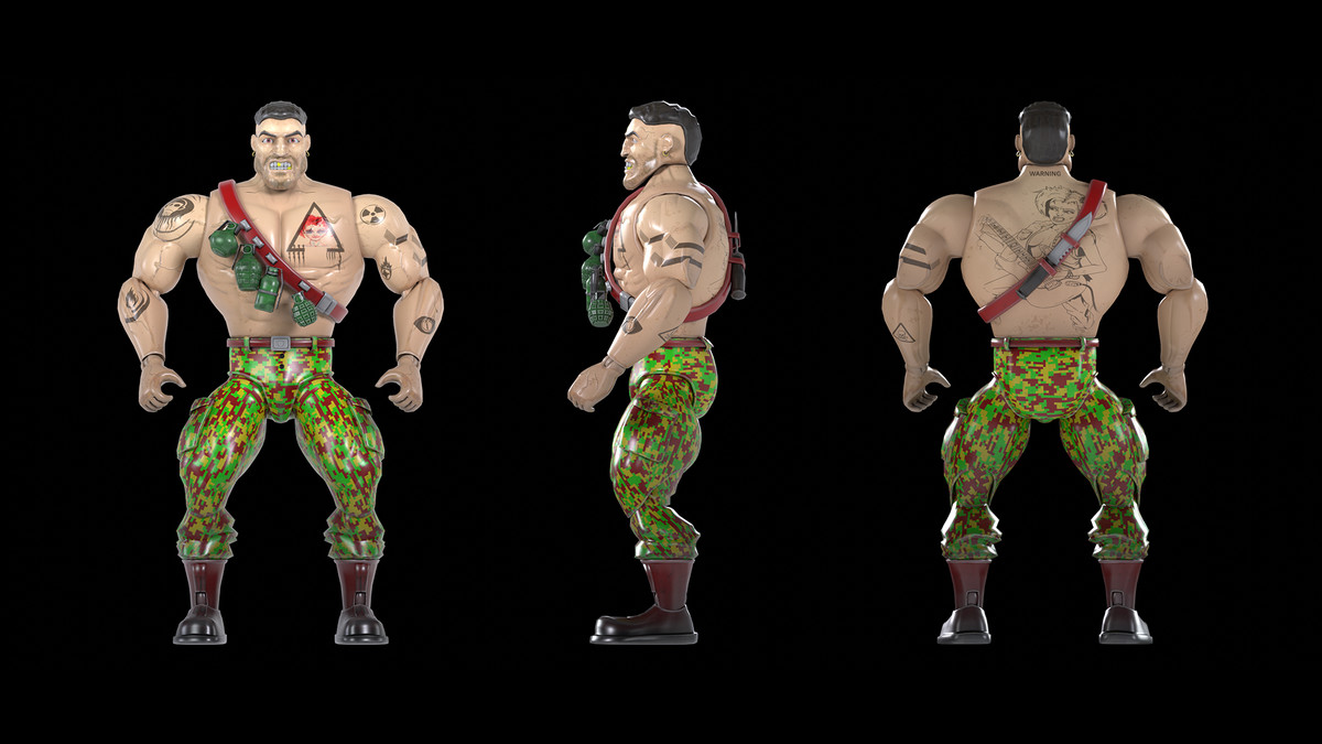 Modular Military & Cyborg Customization System (URP)