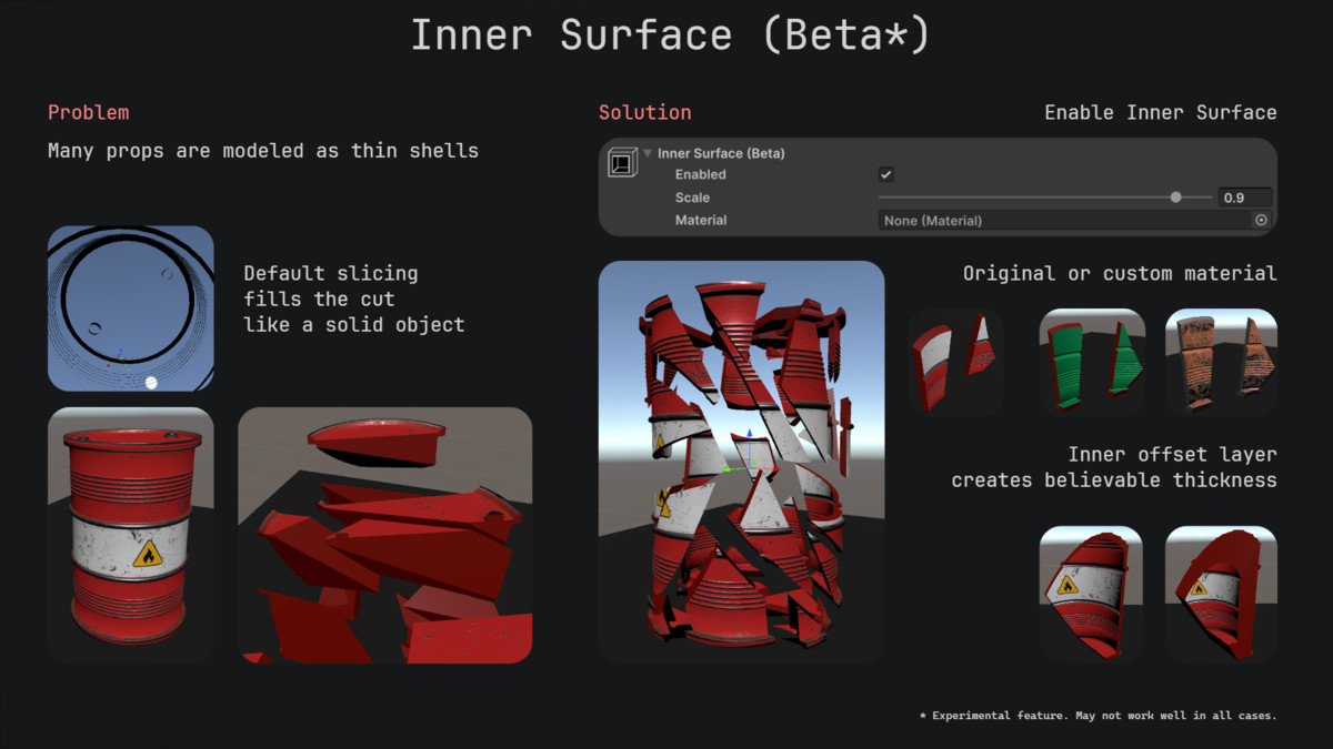 BOSS: Procedural Mesh Destruction & Fracture