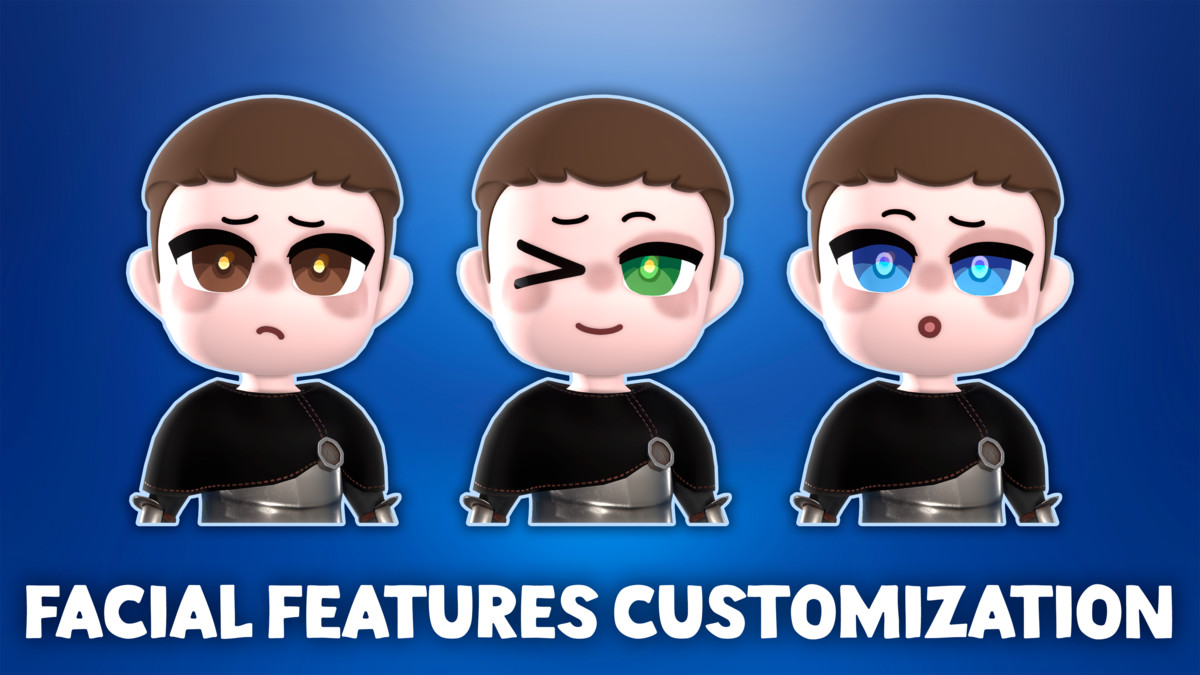 Stylized Warriors - Modular Low-Poly 3D Characters