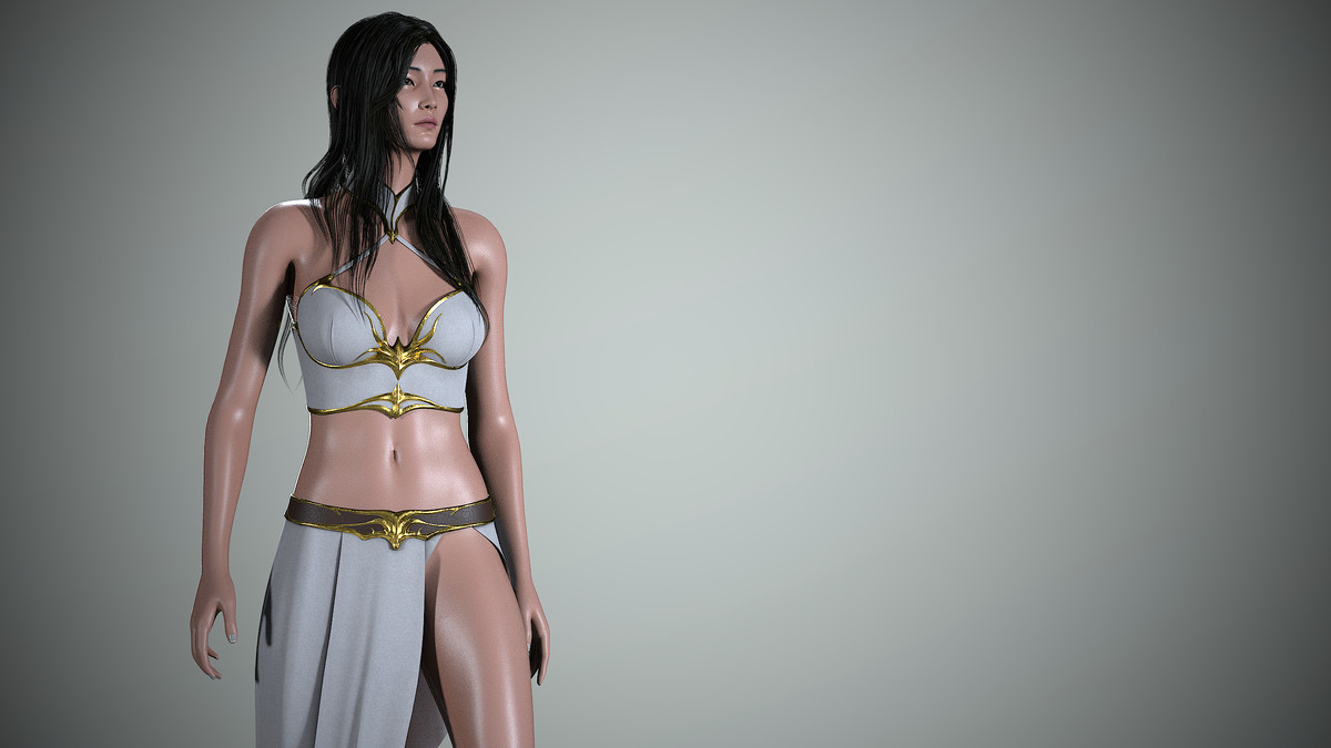 Asian Fantasy Women Outfit_1