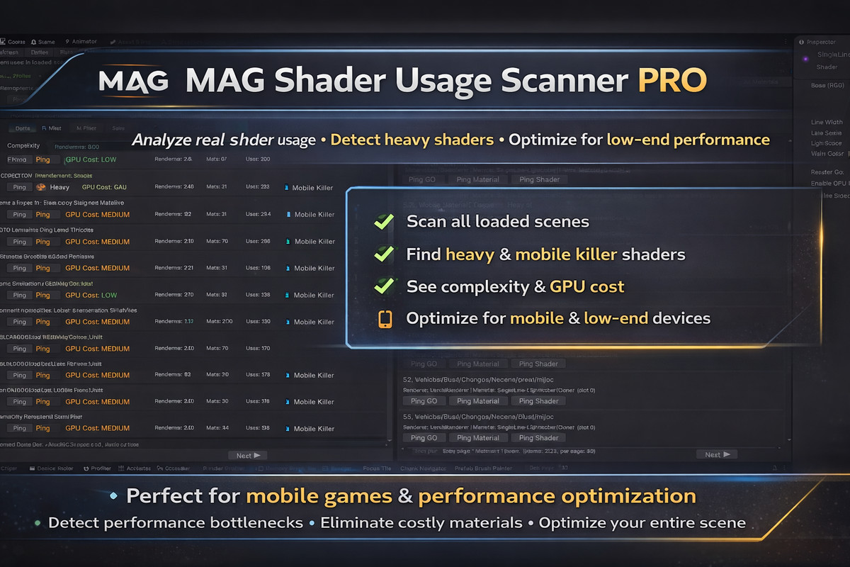 MAG Shader Usage Scanner