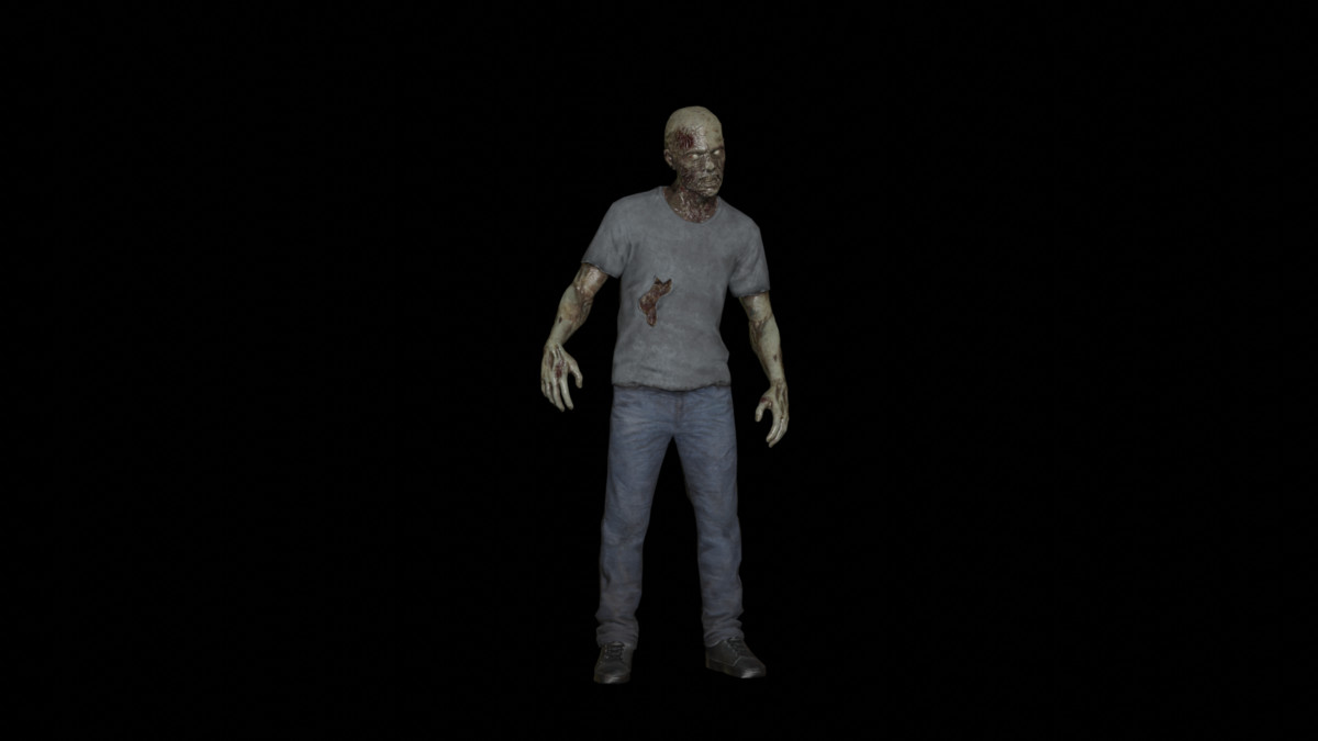 Zombie man