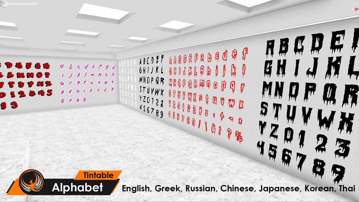 P3D: Mega Decal Textures (3500+ for Walls, Cars, and Level Design)