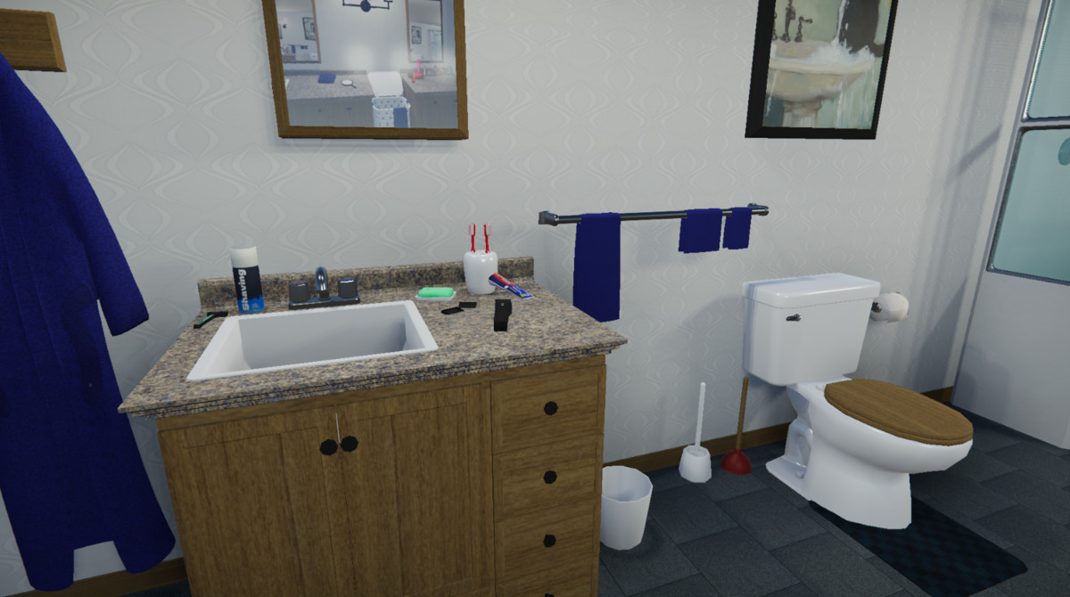 Believable Bathroom Props