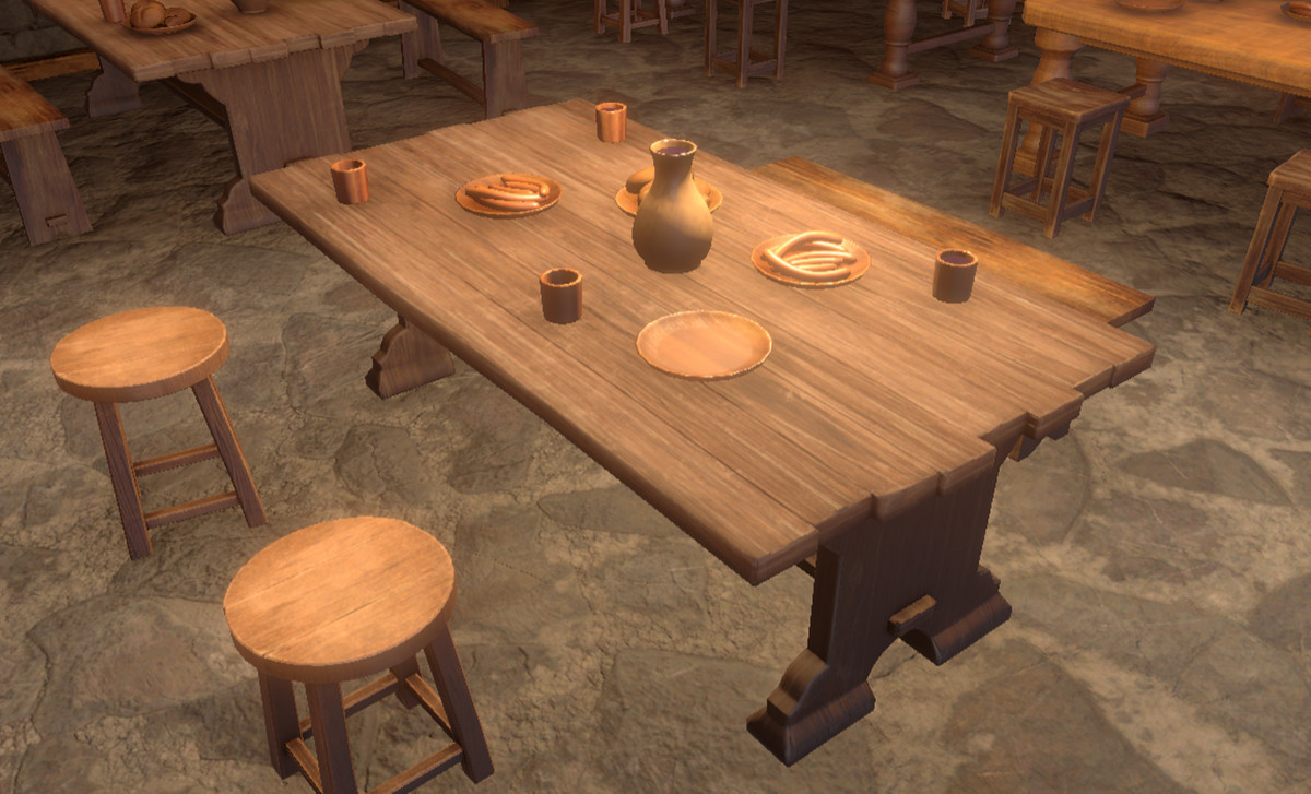 Medieval dining set Kv