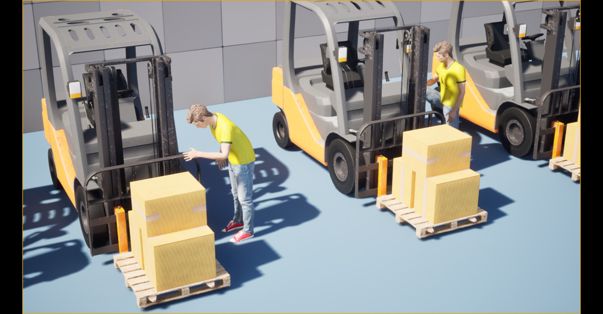 Warehouse & Logistics Tycoon Animation
