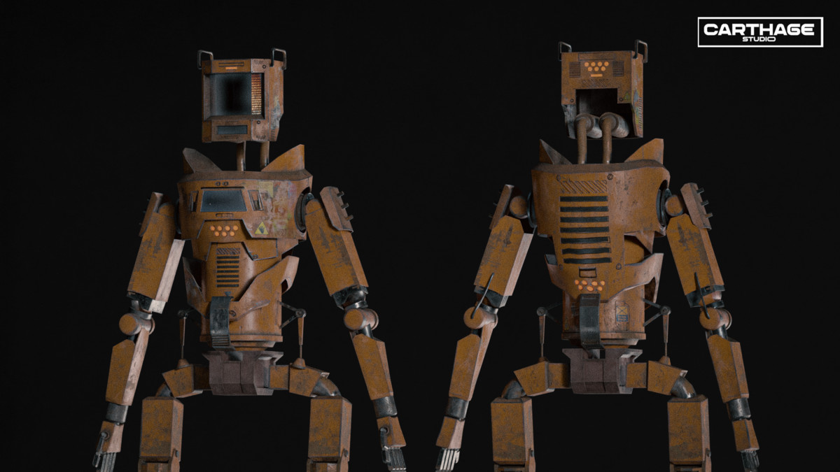 Box-Head Vendor Robot NPC