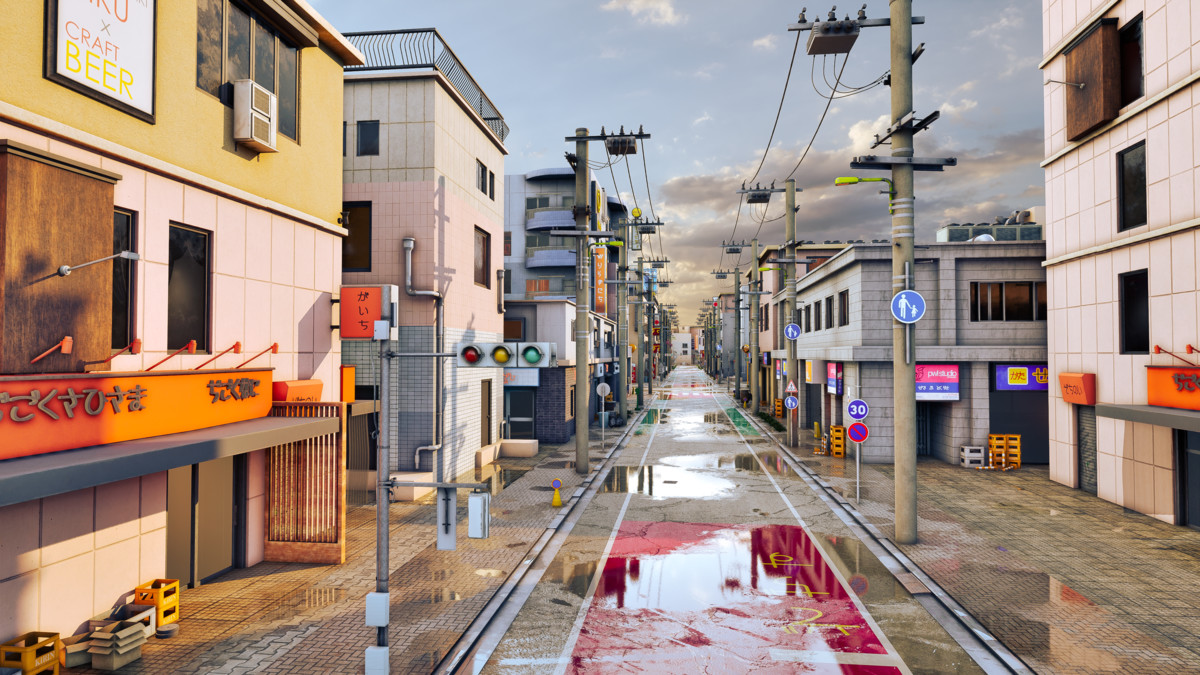 Japan - Modular Tokyo Neighbors Town/City