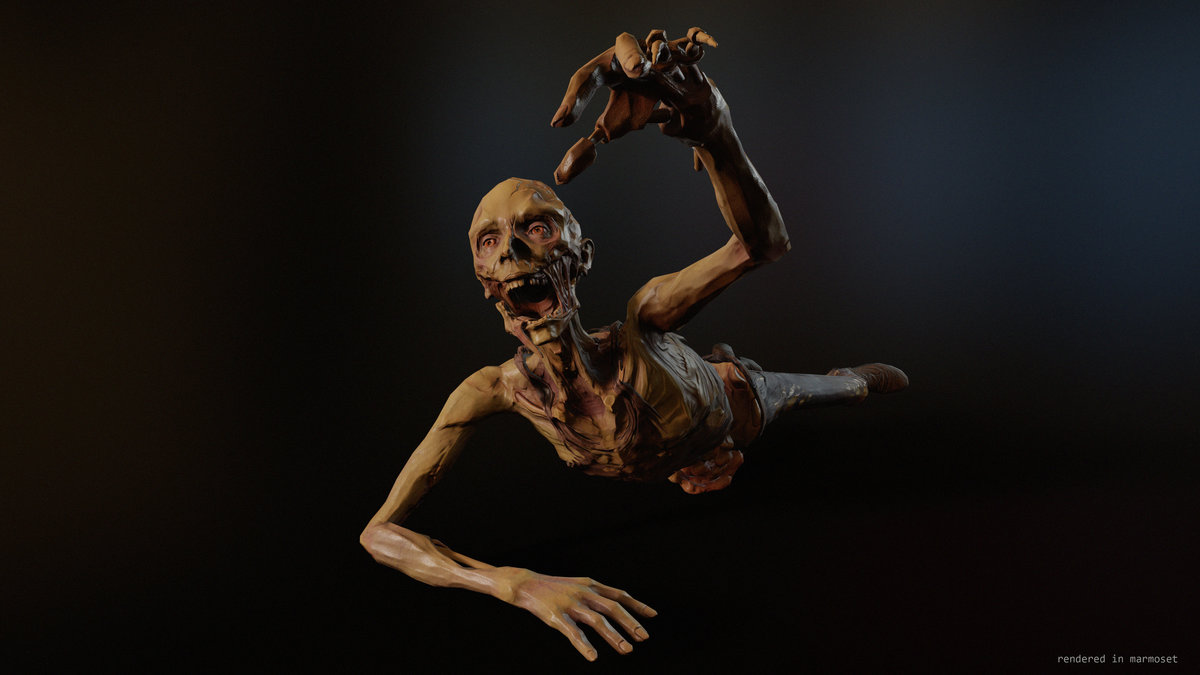 Zombie creepy