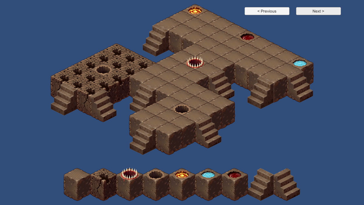 2D Isometric Modular Tileset – Dirt & Gravel