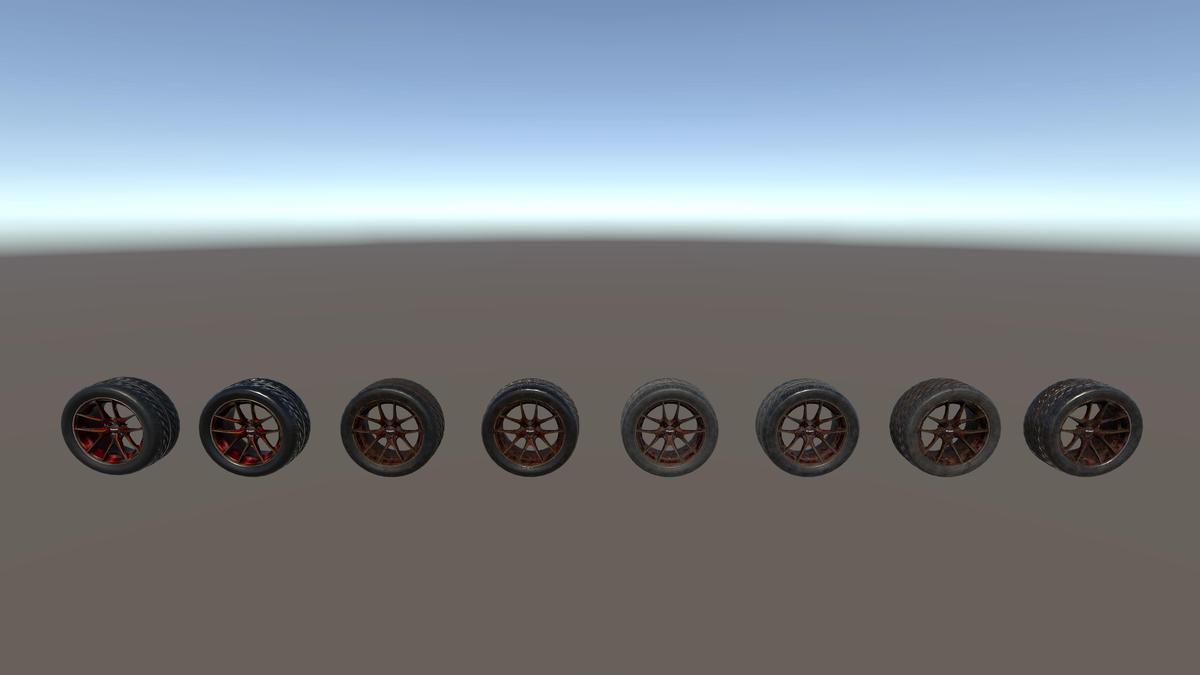 Kryxen Wheel V1 - Candy_Red - Game Ready