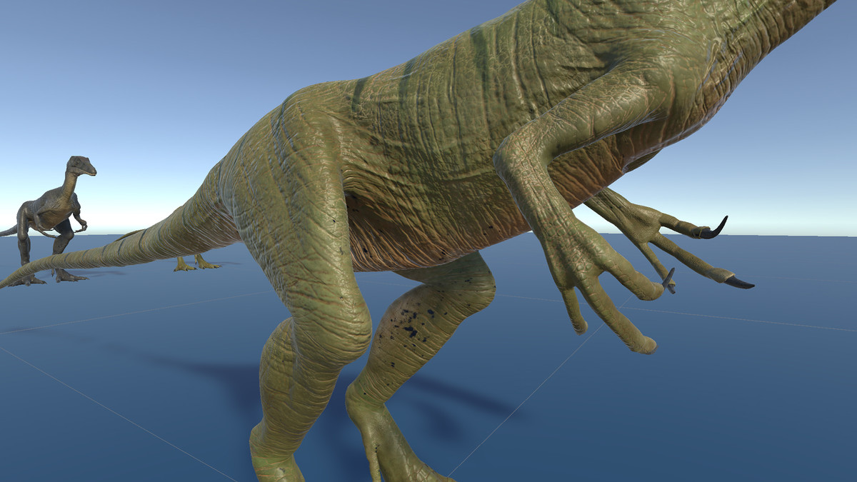 Dinosaur-Compsognathus - 110 Animations