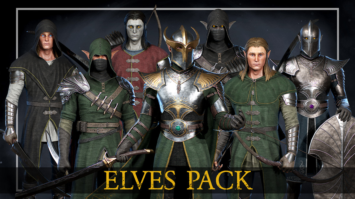 Elves Characters Pack