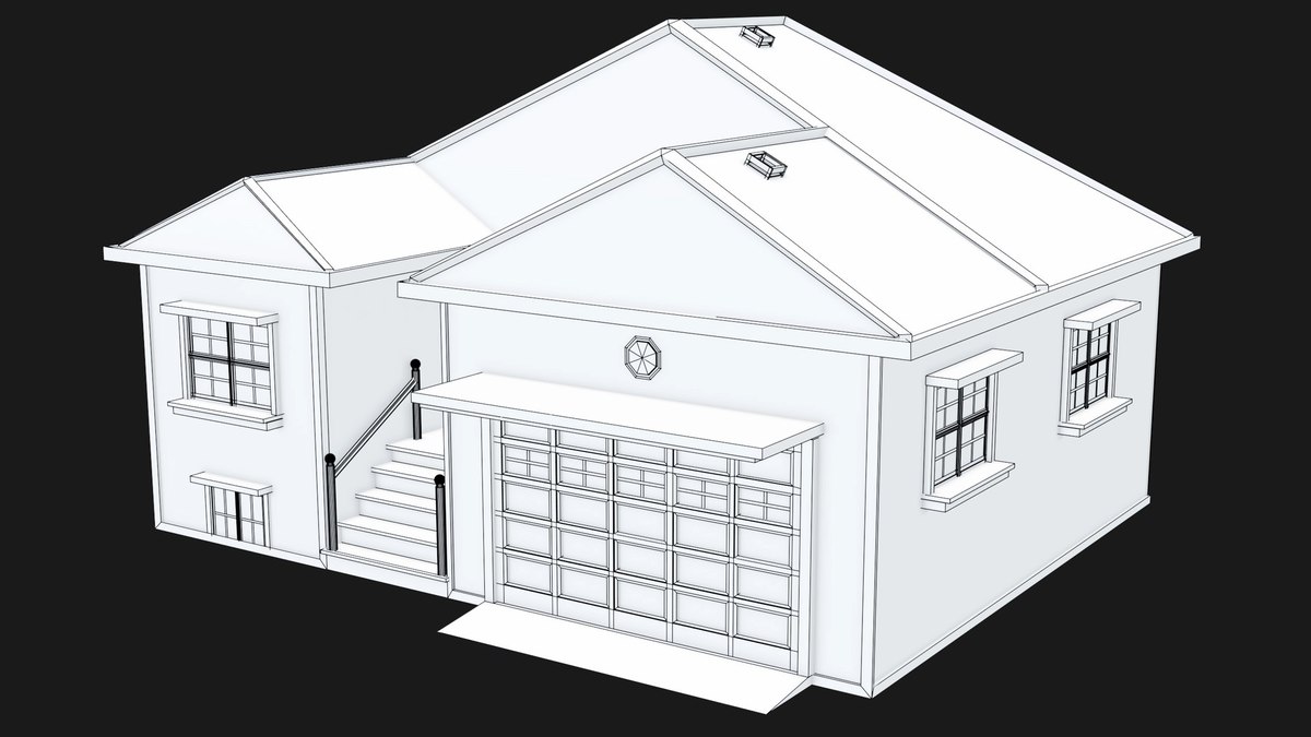House 02 URP HDRP Textures