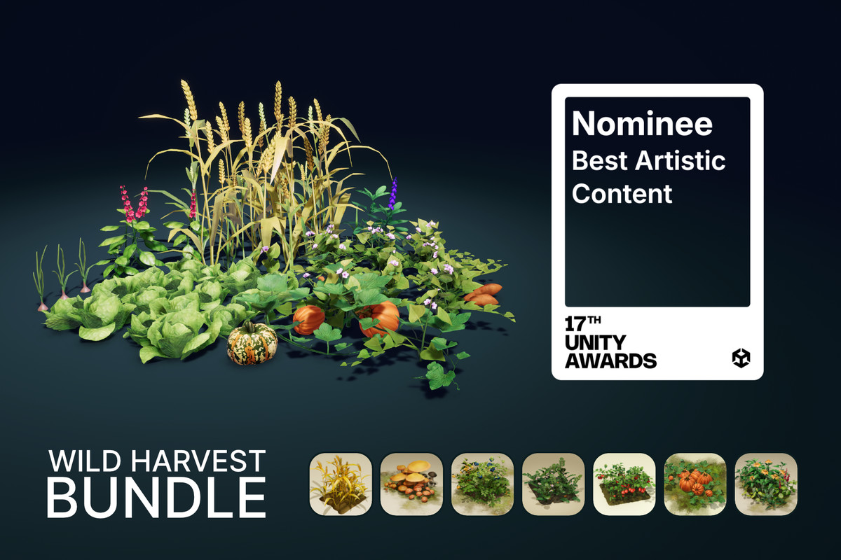 Wild Harvest: Crop & Plant Bundle | RPG Gathering Assets