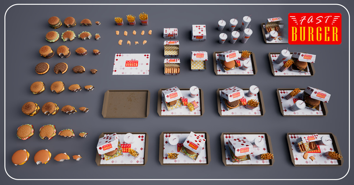Fast Burger Package - URP