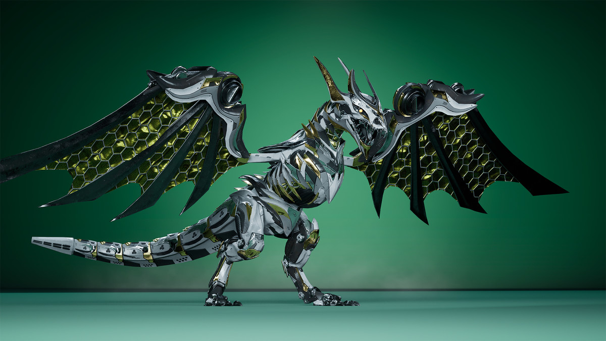 Sci-Fi Dragon Knight