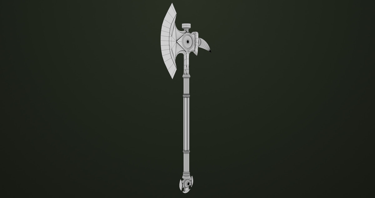 Battle Axe 11 URP HDRP Textures