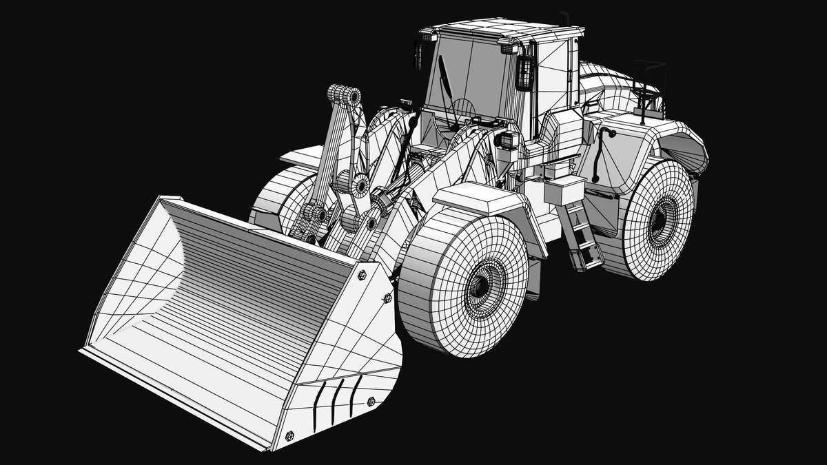 Dirty Mining Truck 02 URP HDRP Textures