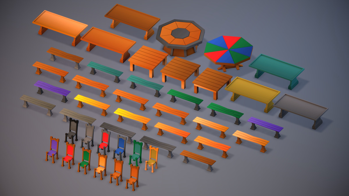 Voxel Valley Low Poly Modular Castle Pack