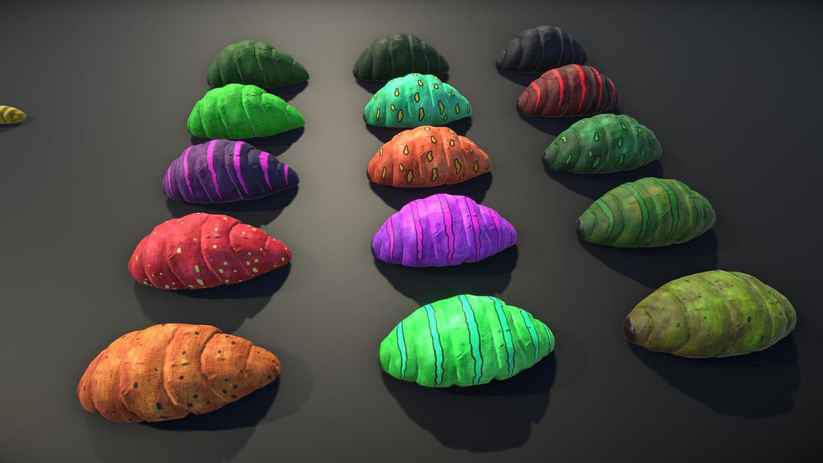 Frozen Winter Worms(Customizable)