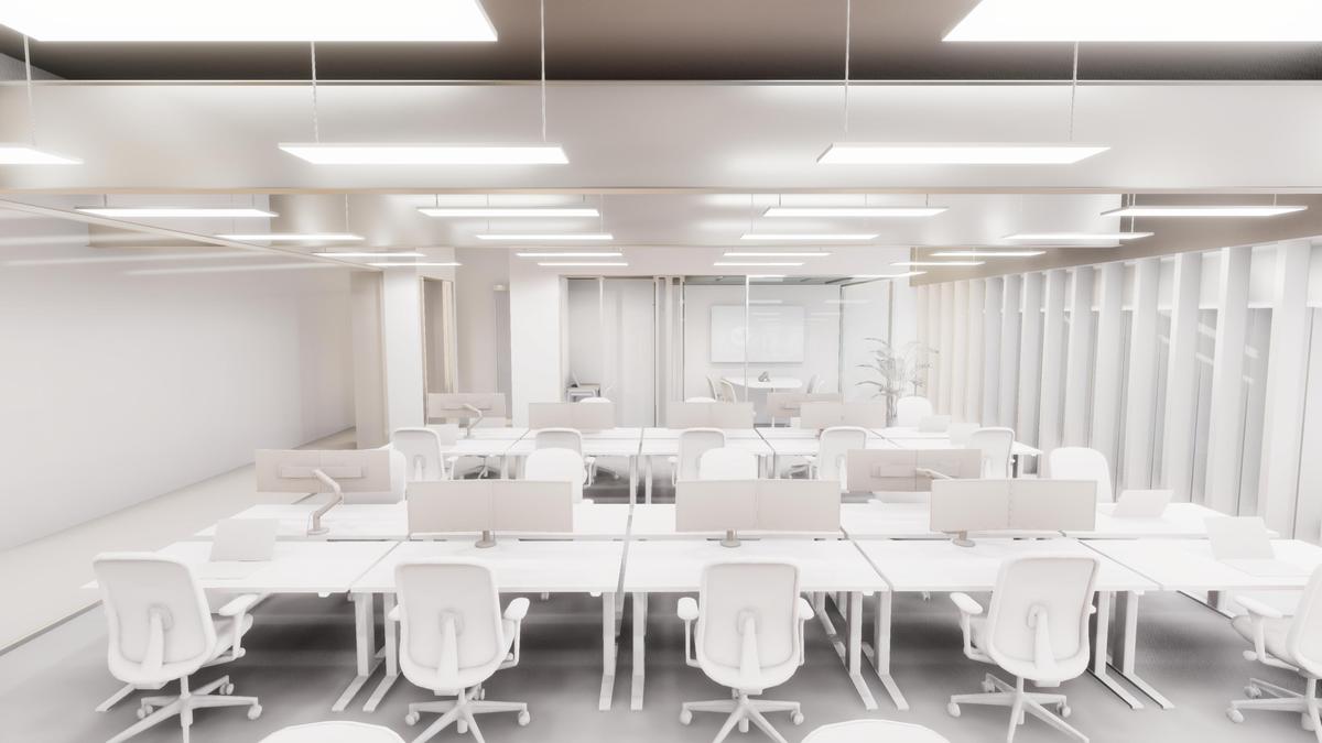 Modern Office Workspace