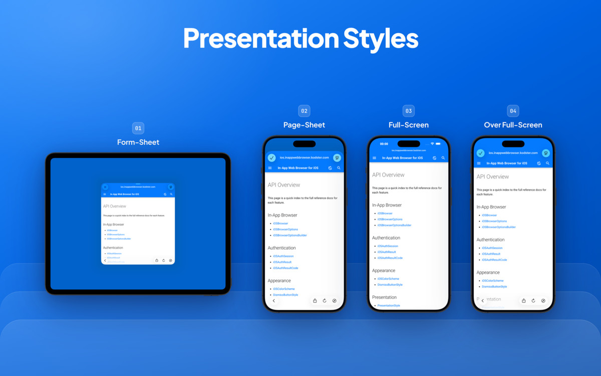 In-App Web Browser for iOS