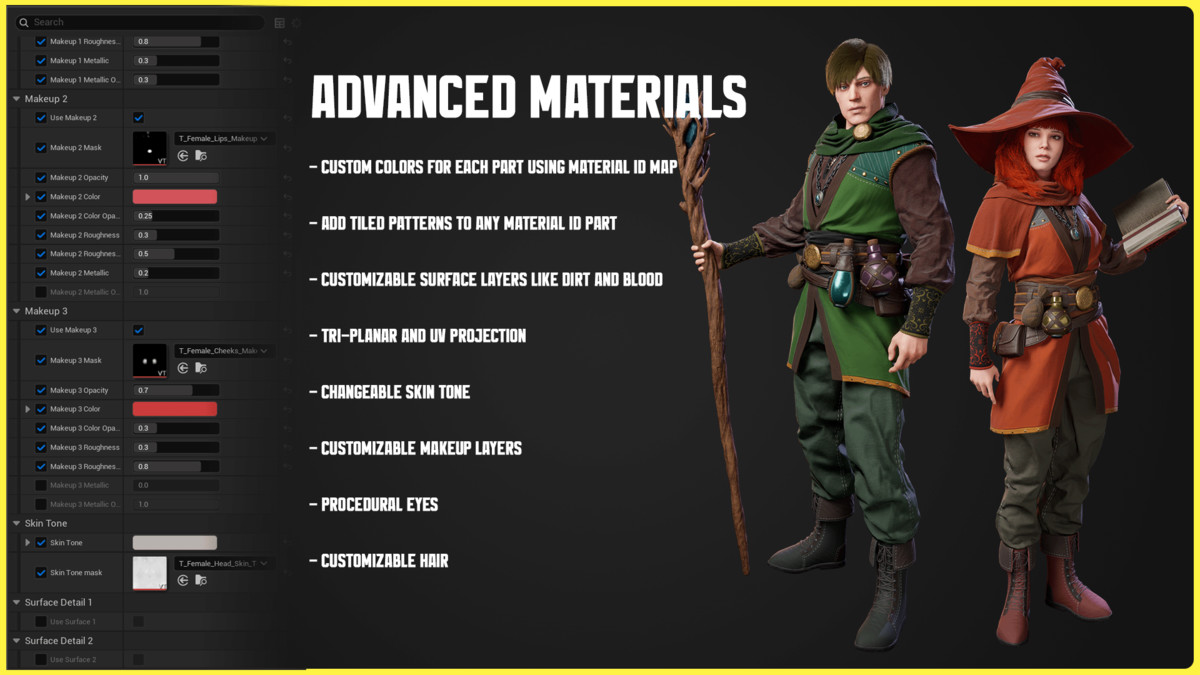 Modular Fantasy Character 03 – Mage