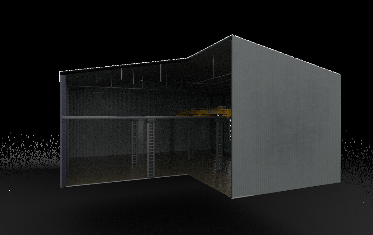 Modular Factory Kit - Scalable Low Poly Warehouse