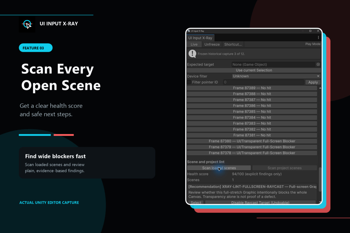 UI Input X-Ray