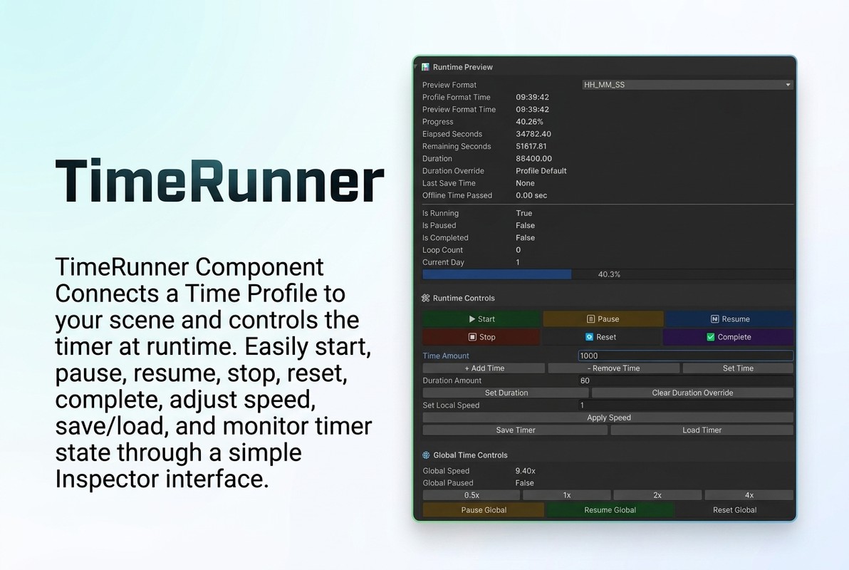 Ultimate Time Management System: Timers, Save & Offline Progress