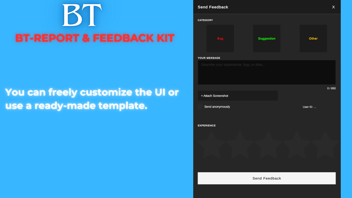 BT-Report & Feedback Kit: Plug-and-Play Intelligent Feedback System