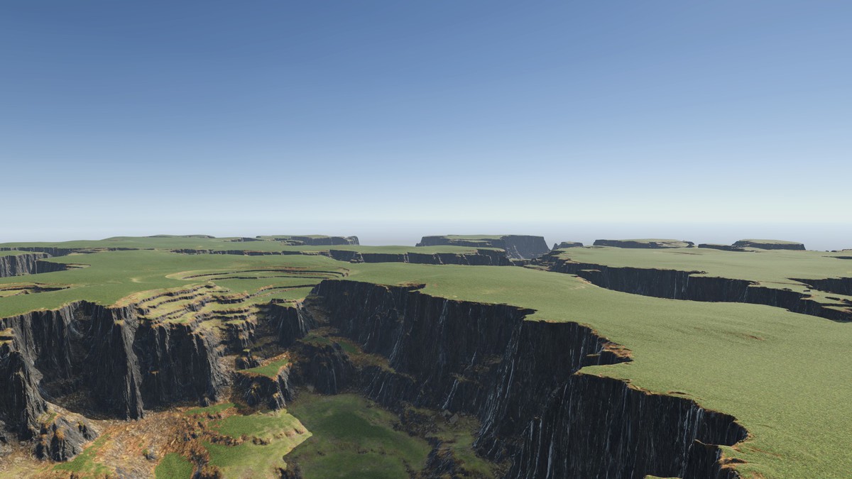 Procedural Canyon Terrains 8K