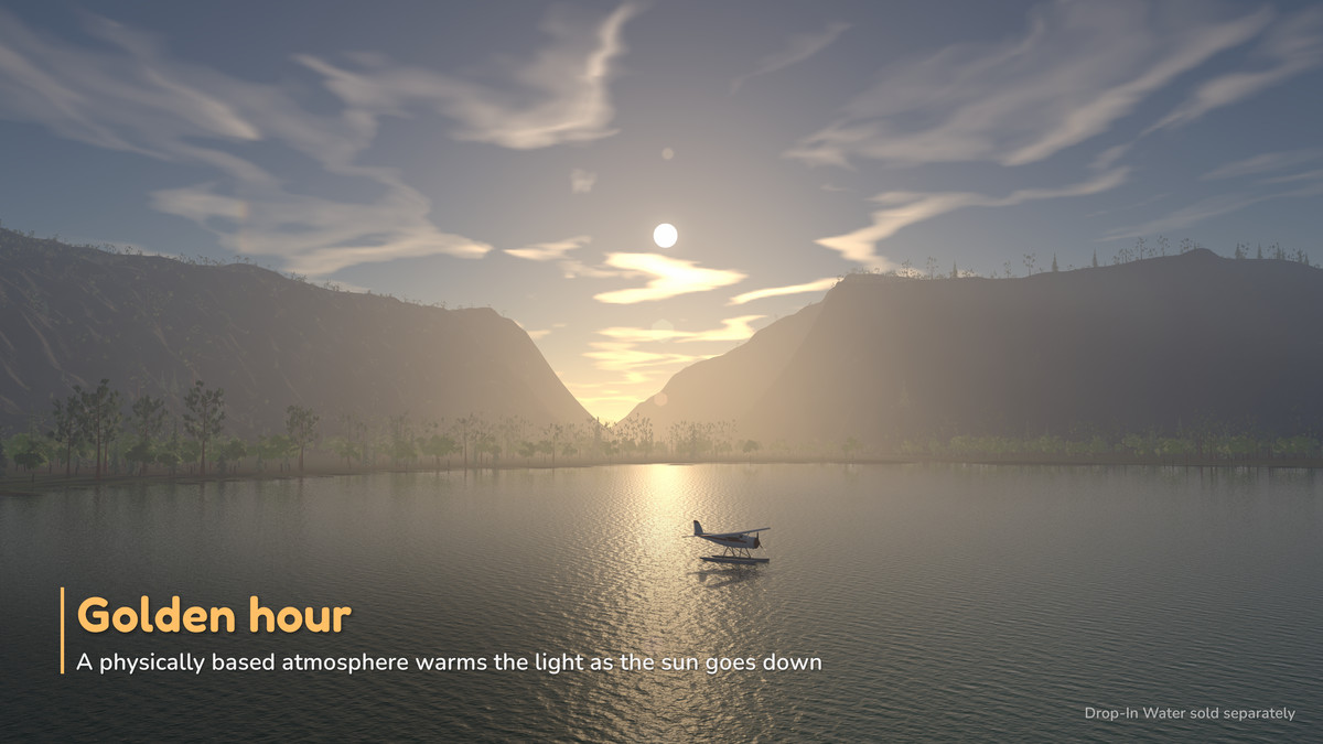 Drop-In Sky & Weather — Realistic URP System
