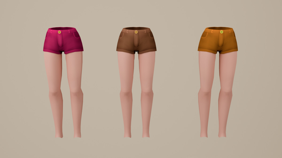 Modular Female Character Creator