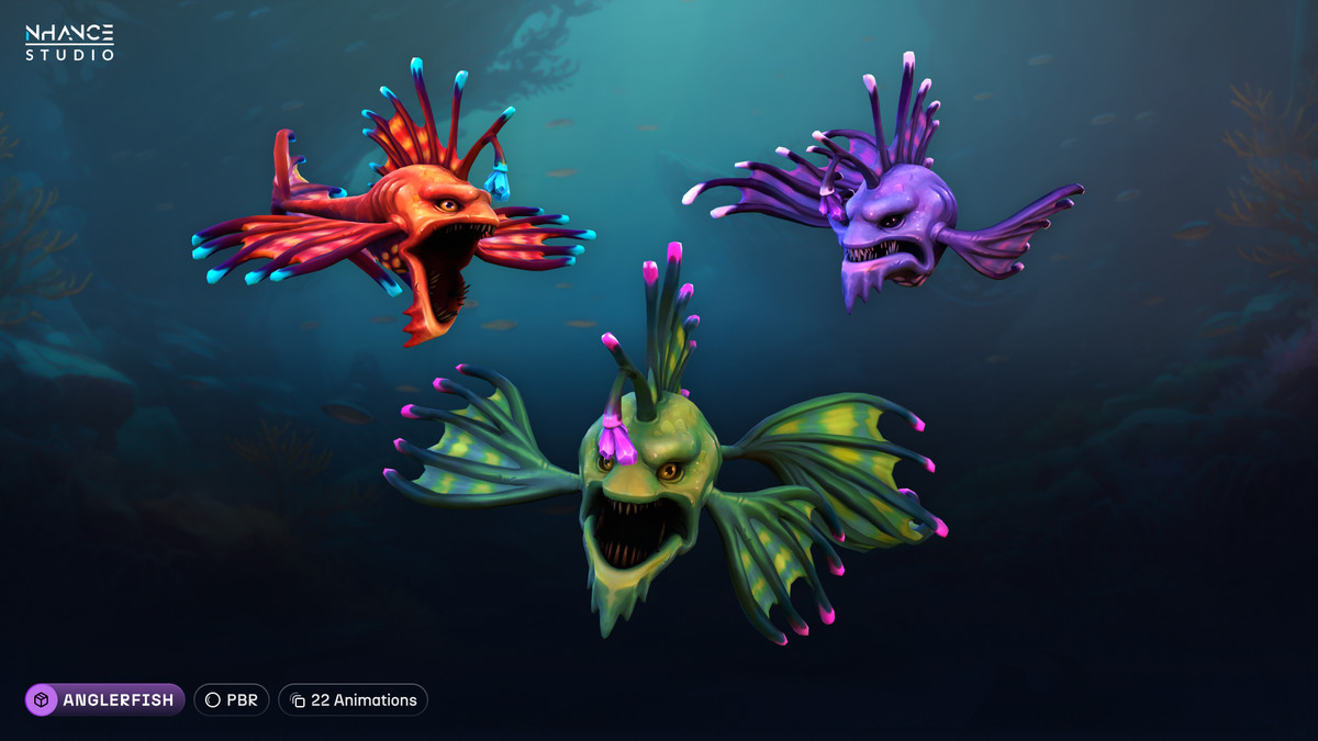 Stylized Sea Animals Bundle