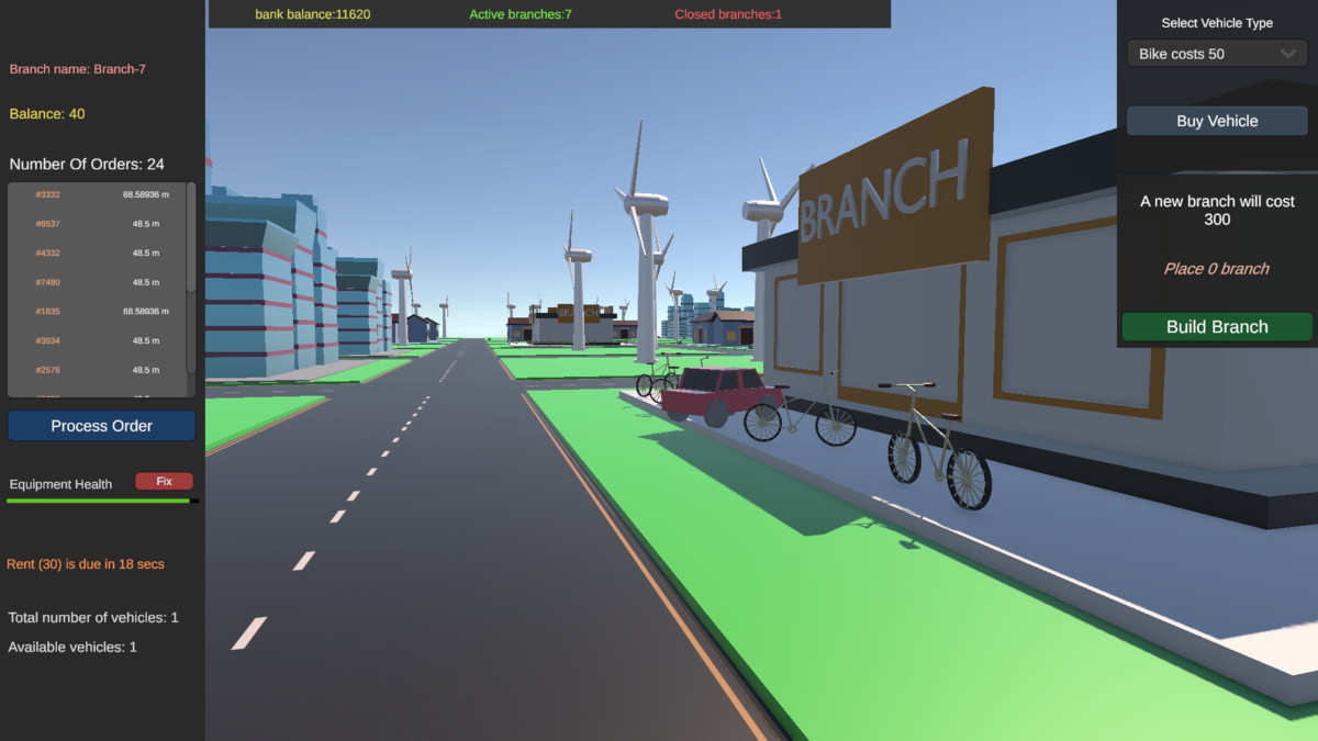 Delivery Simulator