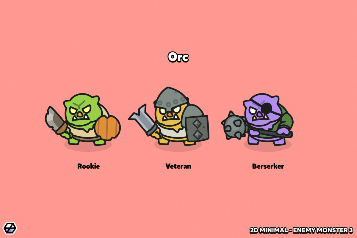 2D Minimal - Enemy Monster3